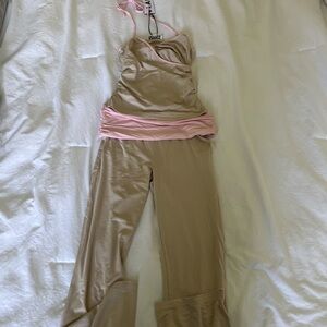 I am gia tank and pants set new with tags